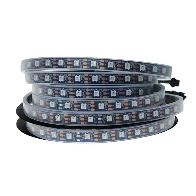 WS2812B 5V 30 60 74 96 144 Leds Per Meter ip20 IP65 ip67 Waterproof Dream Color RGB WS2812B Led Strip light