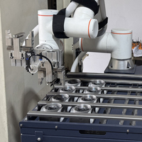 Brazo Robótico Cobot de Fácil Programación para Recoger y Colocar, Robot Colaborativo de Paletización con Panel de Enseñanza para Automatización Flexible