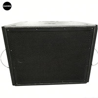 HDL 18-AS - Caisson de basses actif de 18 pouces haute puissance pour système de sonorisation professionnel alimenté par une ligne de baffles HDL 20-A