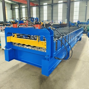 Hot bán cơ thể khoang Container xe vận chuyển bảng điều khiển làm cuộn tạo thành máy - Product Image 3