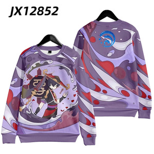 Vente en gros Nouveau Sweat à capuche Anime Cosplay Personnage de dessin animé Xiao Furina Neuvillete pour Hommes Femmes Enfants - Product Image 6
