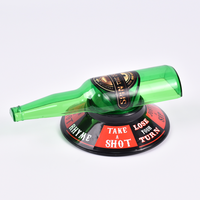 Drehen Sie das Flaschen trink spiel, Party-Roulette-Spiel mit Wahrheit oder Pflicht, Partys piele für Erwachsene für Gruppen