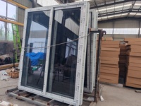 Ventana Corredera de Vinilo Directo de Fábrica, Doble Acristalamiento, Ahorro Energético, Vidrio Templado, Ventana de Repuesto para Viviendas Residenciales en EE. UU.