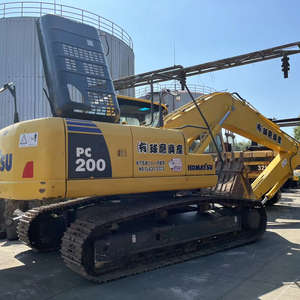 รถขุดขนาดเล็ก Komatsu PC200-7 น้ำหนักใช้งาน 1.8 ตัน พร้อมใช้งานเต็มประสิทธิภาพ ปั๊มไฮดรอลิก Kawasaki เครื่องยนต์ Hino มือสอง - Product Image 1