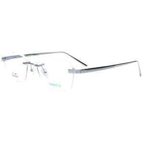 Gafas Superovo de Lujo Unisex con Montura Grande Dorada de 18K, Ligeras, sin Aro, Estilo Casual y de Negocios, con <span class=keywords><strong>Lentes</strong></span> Graduables - Product Image 3