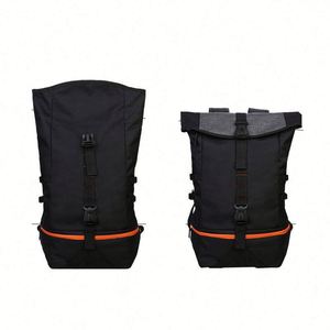 Sac à dos Rolltop Tendance Personnalisable Imperméable pour Voyage, Sport, Gym, Basketball – Noir – Vente en Gros pour Hommes et Femmes - Product Image 5