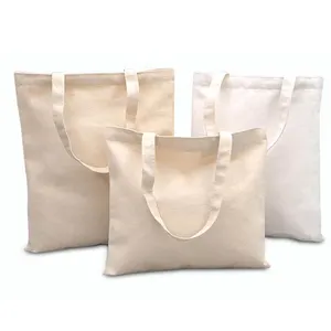 10盎司12盎司定制托特包有机可重复使用帆布棉质购物袋手提袋棉帆布带标志
