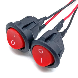 สวิตช์โยก KCD1 สำหรับเครื่องใช้ไฟฟ้าขนาดเล็ก ขนาด 21*15 มม. 2 ขา แบบเปิด-ปิด / เปิด-ปิด-เปิด 3 ขา แบบวงกลม พร้อมสายไฟ - Product Image 4