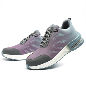Chaussures <span class=keywords><strong>de</strong></span> sécurité pour femmes à bout d'acier <span class=keywords><strong>de</strong></span> haute qualité à prix bas, nouvelle conception, antidérapantes, résistantes à l'usure, chaussures <span class=keywords><strong>de</strong></span> travail industrielles pour l'usine - Product Image 1