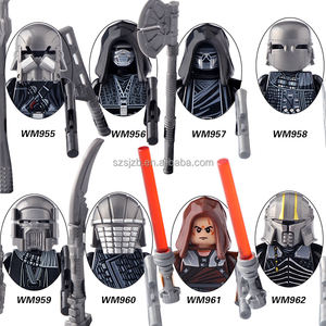 Super Offerta Action Figure Clone Trooper 501° SW Guerre Stellari Minifigs Giocattolo di Costruzione a Blocchi per Bambini Età 5-7 Anni WM6089 - Product Image 1