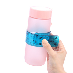 <span class=keywords><strong>Righello</strong></span> Foska 20cm 30cm in PVC Morbido e Flessibile, Strumento di Misurazione Trasparente con Scala in Centimetri e Millimetri - Product Image 5