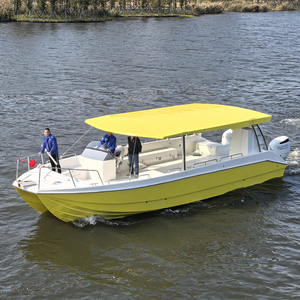 Catamarán de Fibra de Vidrio de 39 Pies (11.76 m) - Barco Turístico Económico para 25 Pasajeros para Turismo Costero - Product Image 1