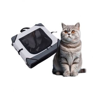 Jaula de Tela Oxford Plegable para Mascotas, Aprobada por Aerolíneas, de Alta Gama y Conveniente para Viajes - Product Image 5