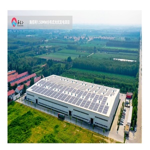 Nhà tiền chế năng lượng hiệu quả năng lượng mặt trời Powered Roof panel thép hội thảo các tòa nhà 1.5 mW năng lượng mặt trời PV dự án điện - Product Image 4