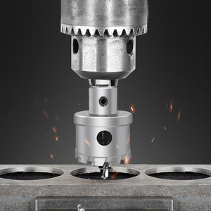 Vástago Triangular de 12mm, 105mm-160mm, sierra perforadora de aleación de acero de tungsteno de alta calidad, cortador duro TCT de acero inoxidable para madera y acero - Product Image 5