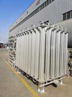 Vaporisateur d'air ambiant liquide de la conception 200Nm3/H 30Bar de profession pour la station d'essence