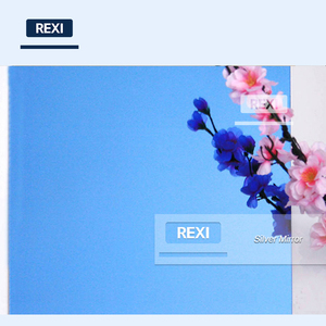 Specchio Argentato REXI 3mm-6mm Ultra Trasparente, Design Moderno da <span class=keywords><strong>Parete</strong></span>, Doppio Rivestimento in Vernice Epossidica, Vetro Personalizzato Senza Illuminazione - Product Image 4