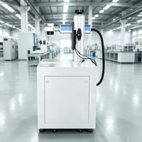 Machine de marquage laser à colonne élévatrice réglable, facile à utiliser pour la gravure sur surfaces plates et courbes