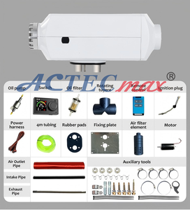 Calentador de estacionamiento de combustible diésel 5KW Filtro Calentador de <span class=keywords><strong>aceite</strong></span> de motor diésel AC.157.074 Van Truck Aire acondicionado Calentador de aire diésel portátil - Product Image 4