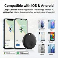Localizador de Sonido Compatible con Google Find Hub (Android) y Find My (iOS), 1 Unidad, para Llaves y Mascotas