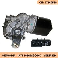 Moteur d'essuie-glace avant Wanray pour Idea 350 Musa 350 2003-2012 Avant 12V LHD Alliage d'aluminium 77362588