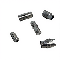Connecteur en acier inoxydable et en laiton usiné CNC de haute précision, modèle CT-5, fabriqué dans le Guangdong