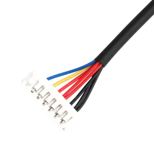 Ekran led arka ışık kablosu için 2.5mm JST EHR-7 ila 1.25mm Molex 51146-0800 kablo demeti