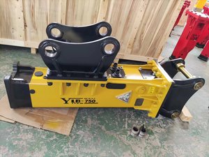 6-9 Ton Post Driver Martelo Escavadeira Post Driver Excavadora Anexos Hidráulicos Driver Rock Hammer - Product Image 3