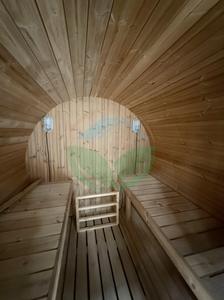 سعر منخفض في الهواء الطلق 1-2 شخص الشوكلوك برميل ساونا سخان كهربائي تقليدي ساونا للبيع - Product Image 5