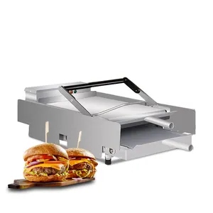 Pão elétrico comercial/hambúrguer/sanduíche/panini toaster fornos príncipe castelo toasters para comida rápida restaurante