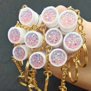 Máscara personalizada para extensión <span class=keywords><strong>de</strong></span> <span class=keywords><strong>pestañas</strong></span>, aplicador <span class=keywords><strong>de</strong></span> <span class=keywords><strong>pestañas</strong></span>, varita desechable con llavero, venta al por mayor - Product Image 1