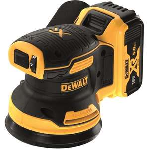 Lijadora Orbital Aleatoria Dewalt de 125 mm, 18 V, Inalámbrica, Sin Escobillas, de Grado Profesional, con Sistema de Velcro - Product Image 1