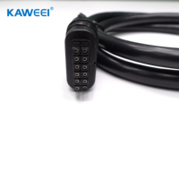 Rangkaian Kabel Tahan Air Micro Fit 3.0mm 2-24Pin Konektor Header IP67 Berisolasi PVC untuk Elektronik Otomotif