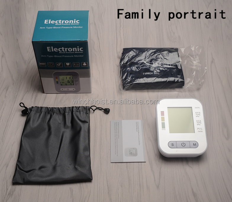MS14 portable low price home electronic aneroid sphygmomanometer with voice function