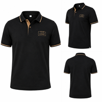 Polo de restaurant personnalisé avec logo, conception OEM ODM, respirant, toucher doux, uniforme d'équipe, vêtement de travail