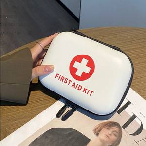 Portable PU Emergency <b>Medical</b> <b>Bag</b> Fashionable Small Medicine Kit for Family Storage and Travel All-Season <b>Medical</b> Pouch - Product Image 2