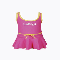 2025 niños extremadamente modesto traje de baño Spandex tela joven nuevo lindo Bikini traje de baño para niños