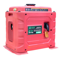 Générateur d'essence haute puissance 24V CC portable, démarrage/arrêt automatique, intelligent et silencieux pour climatiseur de stationnement de camion