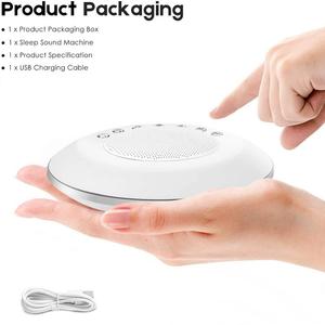 Máquina de terapia de sonido blanco para bebés, máquina de sonido blanco para niños con luz nocturna - Product Image 2