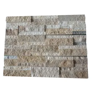 Декоративная настенная плитка, настенная панель из натурального песчаника