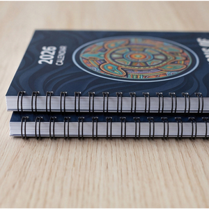 Agenda Personalizada 2026 con Impresión, Encuadernación Doble Espiral Wire-O, Venta al por Mayor, <span class=keywords><strong>Calendario</strong></span> de <span class=keywords><strong>13</strong></span> Meses, Diario con Laminación de Película, Tapa Blanda A5 - Product Image 3