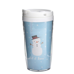 <span class=keywords><strong>Taza</strong></span> de Viaje de Plástico de Doble Pared con Inserto de Papel Extraíble, Tazas de Café de Viaje, Vasos de Plástico con Tapas para Manualidades Escolares - Product Image 4