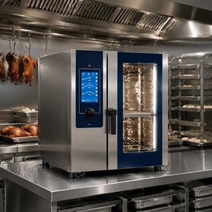 <span class=keywords><strong>Four</strong></span> à vapeur à convection intelligent avec contrôle précis de l'humidité et tuyau de pulvérisation rétractable pour les chefs - Product Image 6