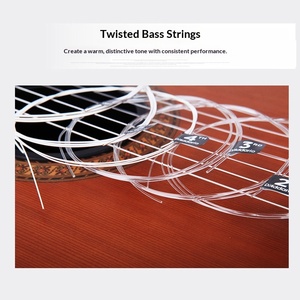 <span class=keywords><strong>Cuerdas</strong></span> <span class=keywords><strong>para</strong></span> <span class=keywords><strong>Guitarra</strong></span> Clásica D'Addario de Fabricación Estadounidense, Tensión Estándar, Enrolladas en Plata, EJ45 46, Juego de 6 <span class=keywords><strong>Cuerdas</strong></span> - Product Image 3