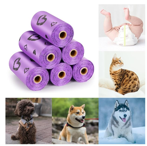 ถุงเก็บมูลสุนัขแบบย่อยสลายได้ พิมพ์ลายได้ตามต้องการ ราคาโรงงาน - Product Image 6