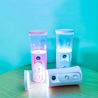 Léger bas prix ventes Portable USB Rechargeable électrique Nano brouillard vaporisateur beauté visage vapeur hydratant vapeur