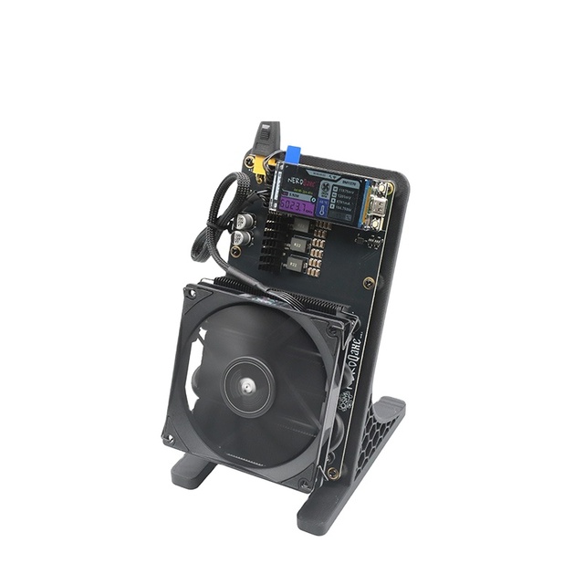 Bitaxe Solo Mining NerdQaxe++ Rev6.1 6Th/s 100W BM1370 Asic Chip Open Source Bitcoin Solo Miner Hydro Bitcoin Crypto