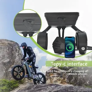 Velocímetro con Pantalla a Color Vertical Central para Bicicleta Eléctrica M5c-2, Accesorios para Ciclismo - Product Image 2