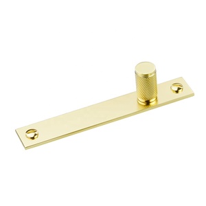 Perillas del Gabinete de cocina tire latón moleteada maneja manijas de cocina oro cajón perillas manija muebles Hardware manijas - Product Image 2