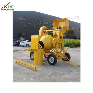Bétonnières de chantier de grande taille fabriquées en Chine à <span class=keywords><strong>prix</strong></span> compétitif avec élévateur, faciles à utiliser pour l'Afrique - Product Image 4